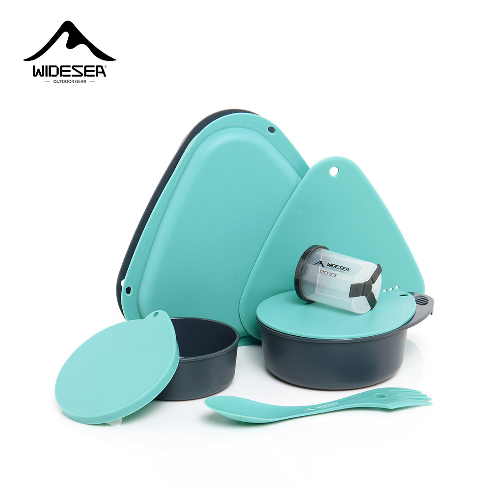 Widesea Camping Cutlery Bowl Set
