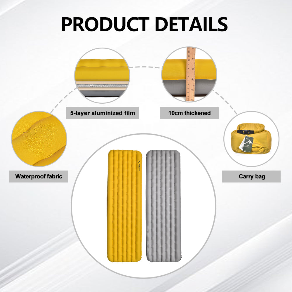 Widesea R7.6 square inflatable pad