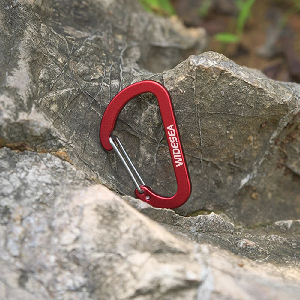 Camping Aluminium Alloy Cord Buckles Equipment Outdoor Tents Accessory 4 pcs/set