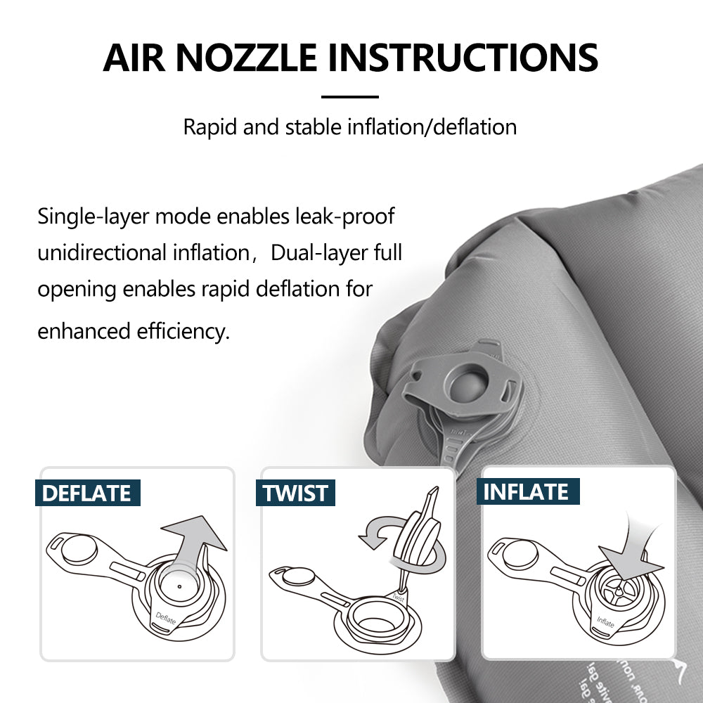 WIDESEA R5.5 Mummy air cushion