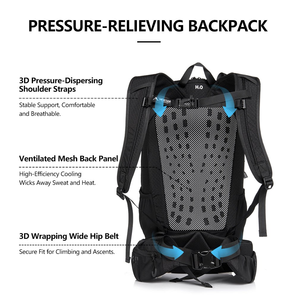 Widesea Camping Climbing Sports Waterproof 30L Backpacks