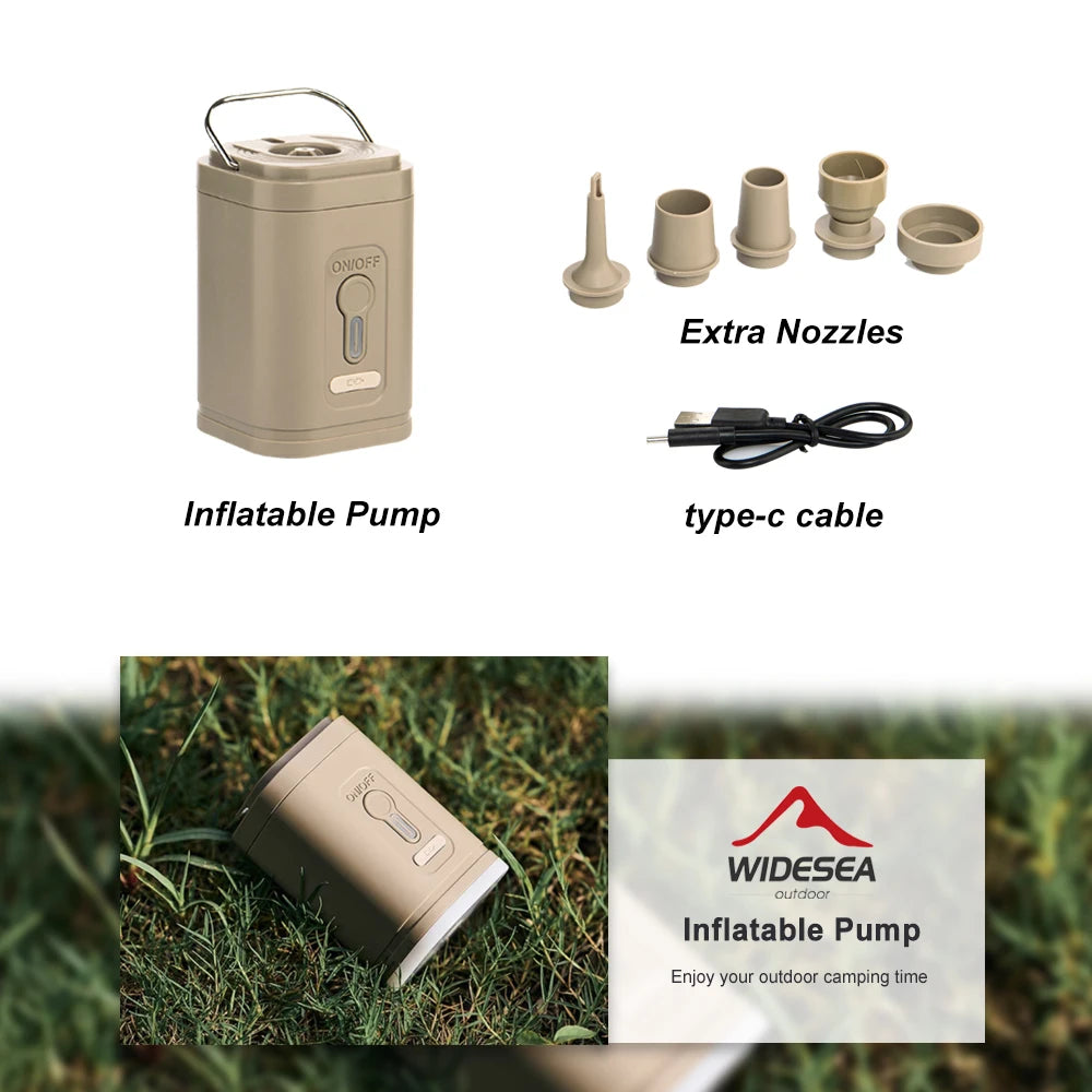 Camping Portable Electric Inflatable Pump