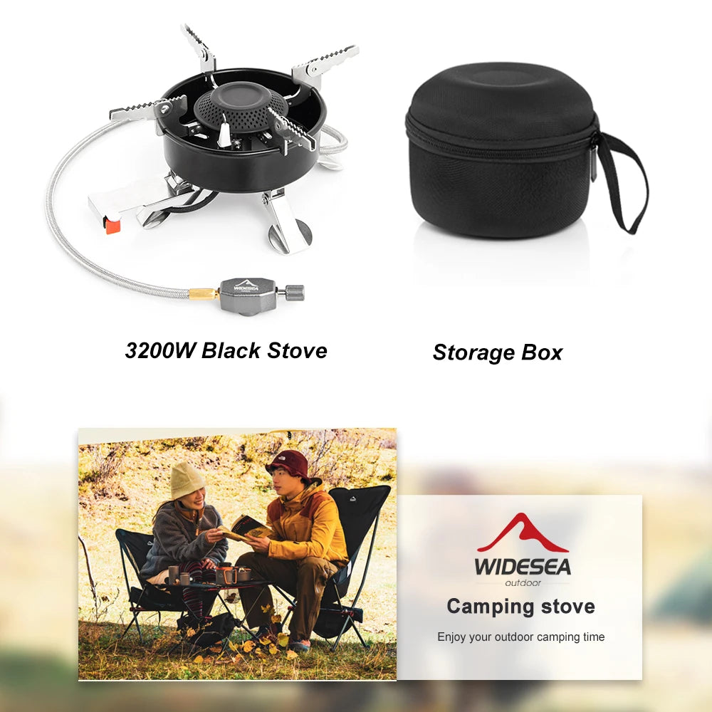 Camping Folding Gas Stove 3200W