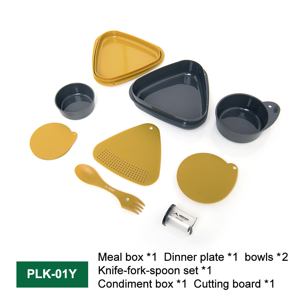 Widesea Camping Cutlery Bowl Set