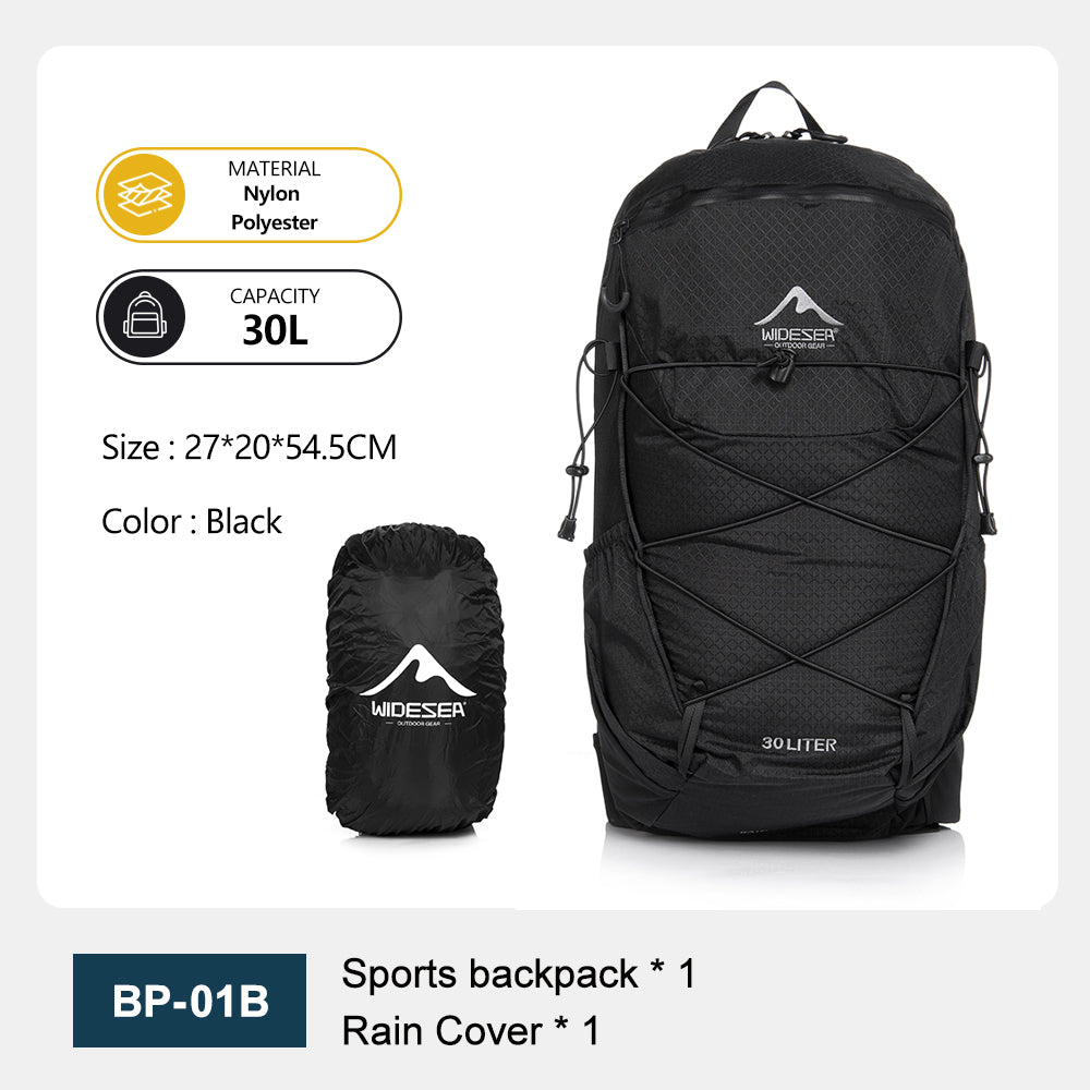 Widesea Camping Climbing Sports Waterproof 30L Backpacks