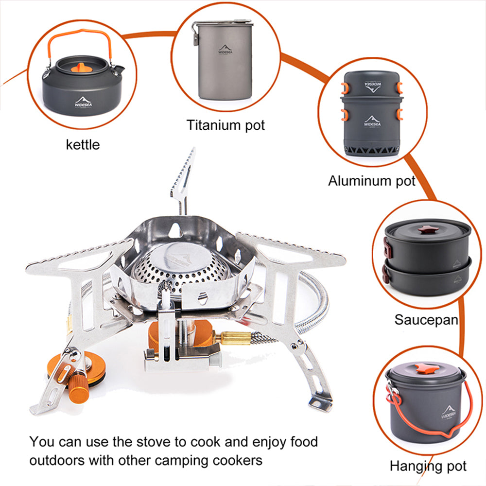 Camping Windproof Gas Burner Stove