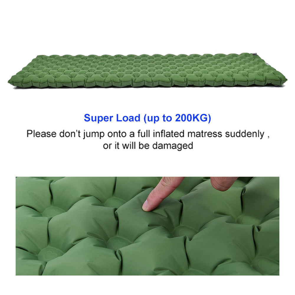 Camping Sleeping Pad Double Layer Design Outdoor Mat