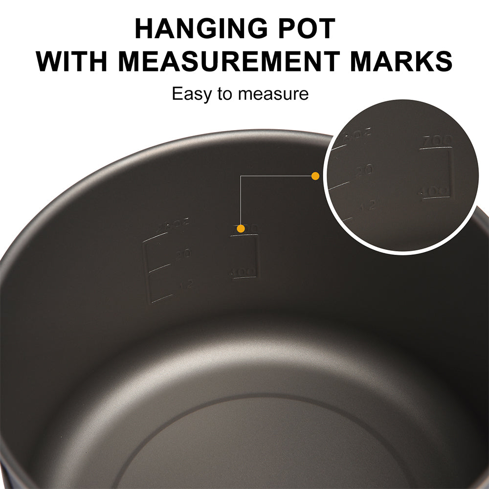Titanium Hang Pot 1300/2900ML