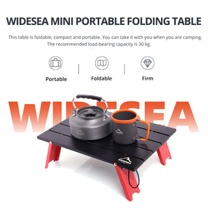 Foldable Mini Table Aluminum