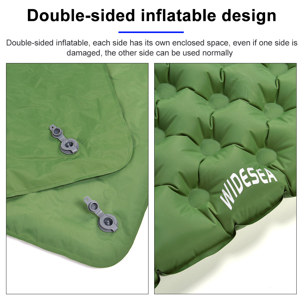 Camping Sleeping Pad Double Layer Design Outdoor Mat