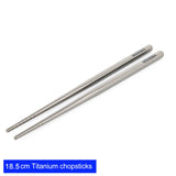 Camping Titanium Chopsticks Tableware