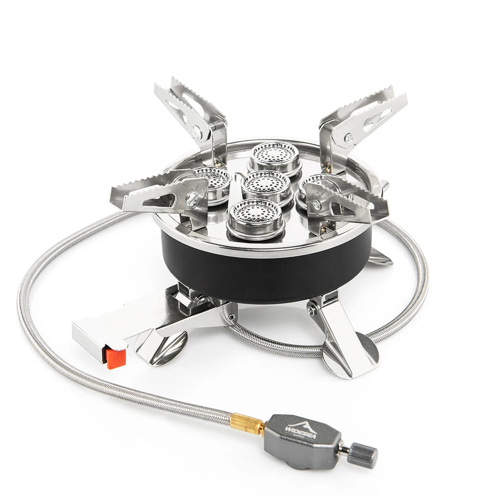 Camping Folding Gas Stove with 8800W – widesea outdoor Camping Folding Gas Stove with 8800W – widesea outdoor
