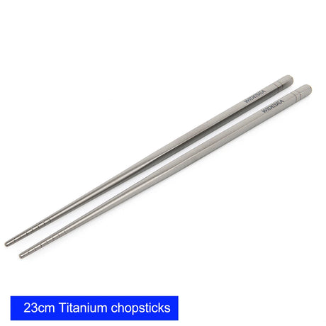 Camping Titanium Chopsticks Tableware