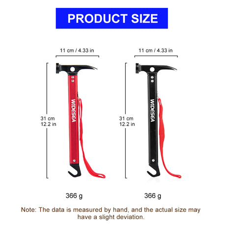 Camping Tent Aluminum Alloy Ground Nail Hammer