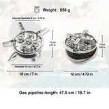 Camping Folding Gas Stove with 8800W