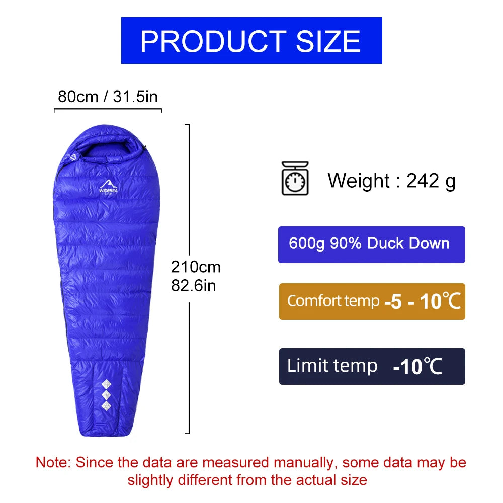 Camping Waterproof Low-Temperature Winter Down Sleeping Bag