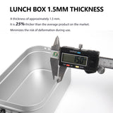 Widesea Camping Lunch Box Non-stick Cutlery Foldable Pure Aluminum