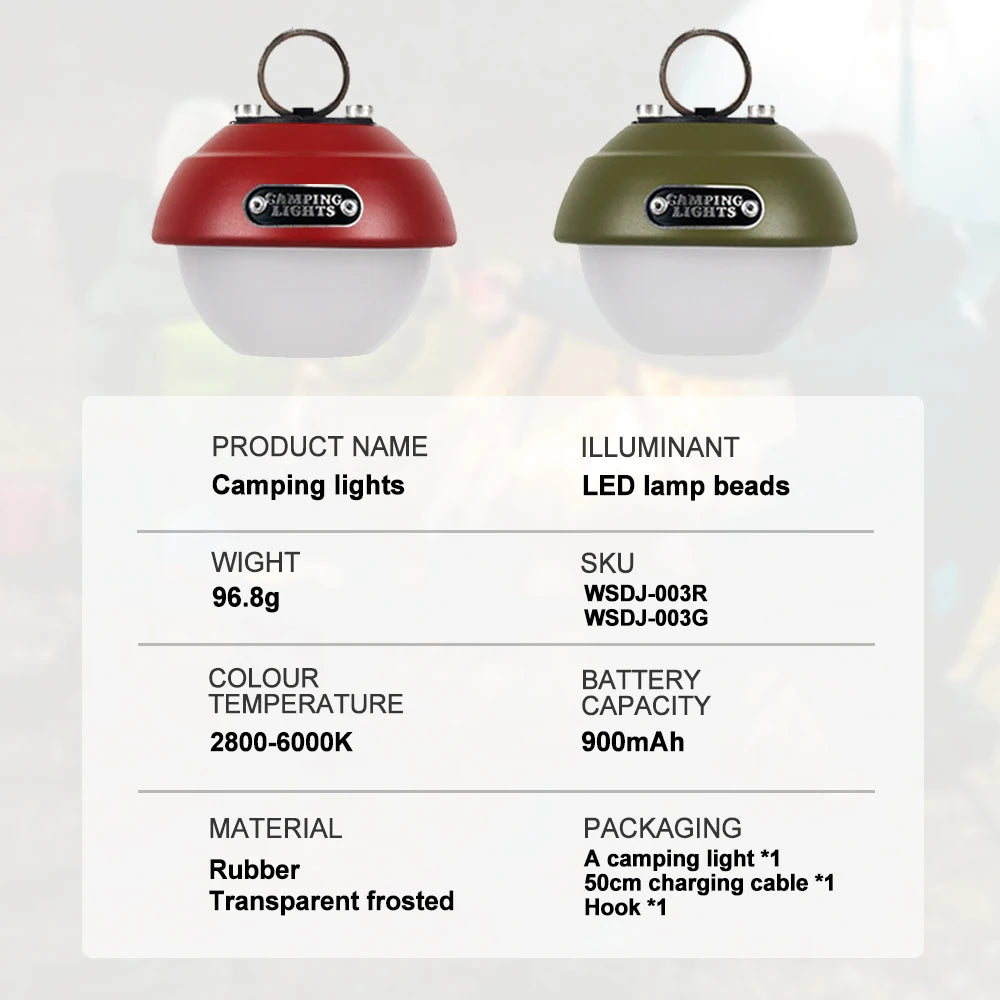 Camping Light Mini Led Lamp