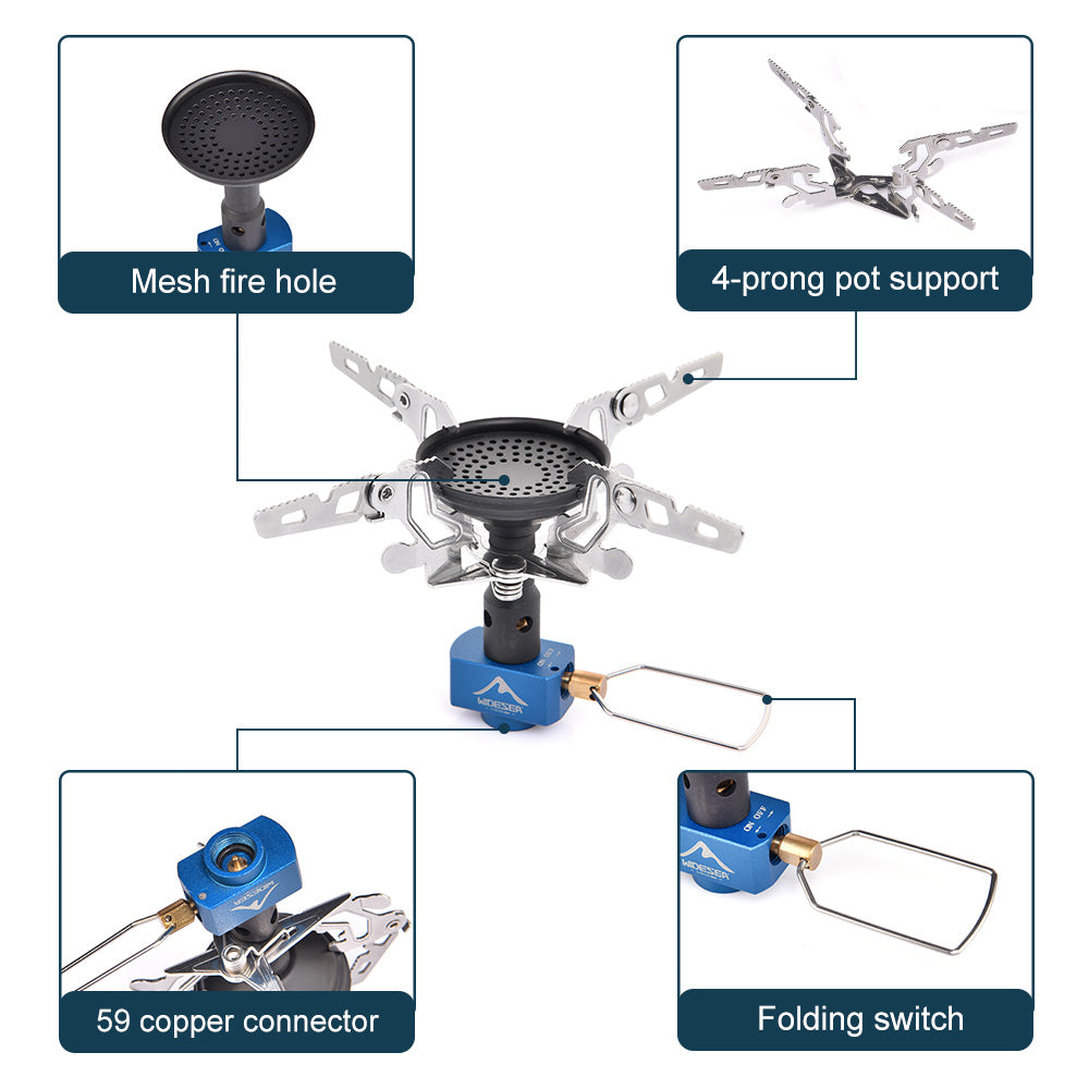 WIDESEA Camping Gas Burner 3300W