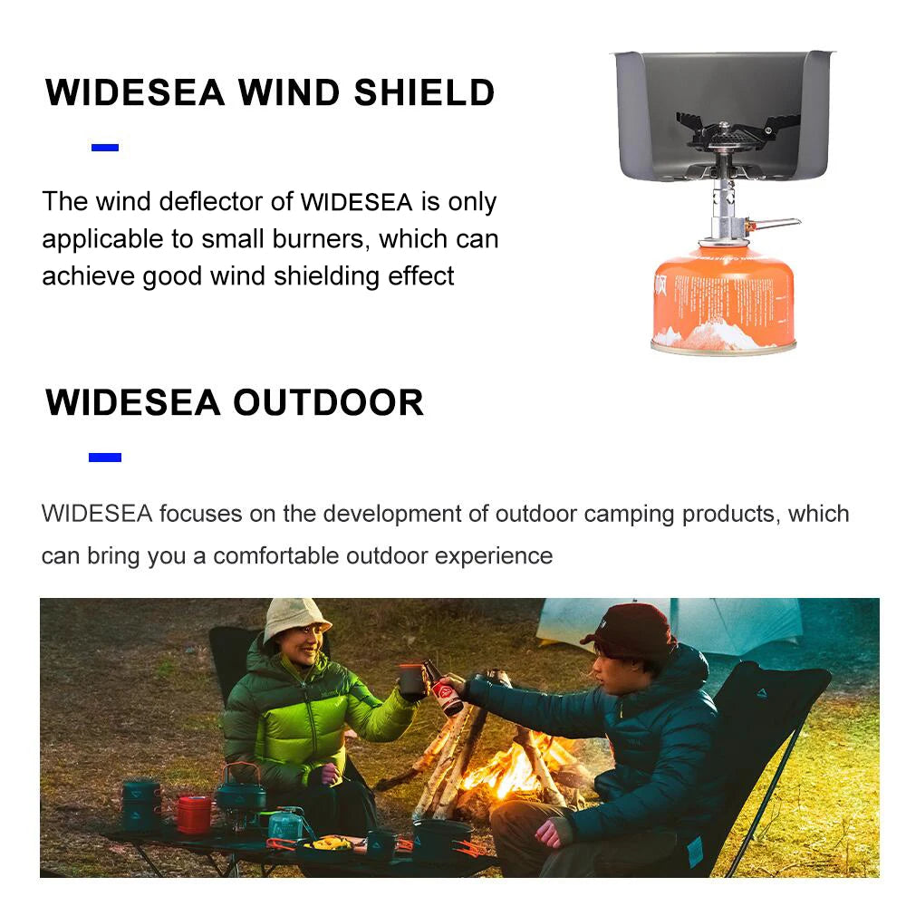 Camping Gas Stove Wind shield