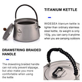 Camping Titanium Tableware Set