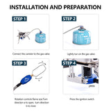 WIDESEA Camping Stove 3500W Wind Proof Heater