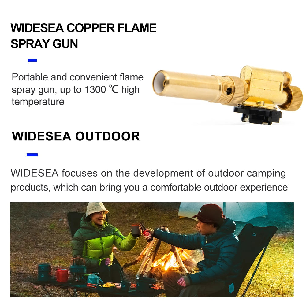 Camping Flame Spray Gun All metal