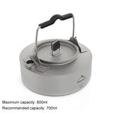 Titanium Kettle 0.8/1L