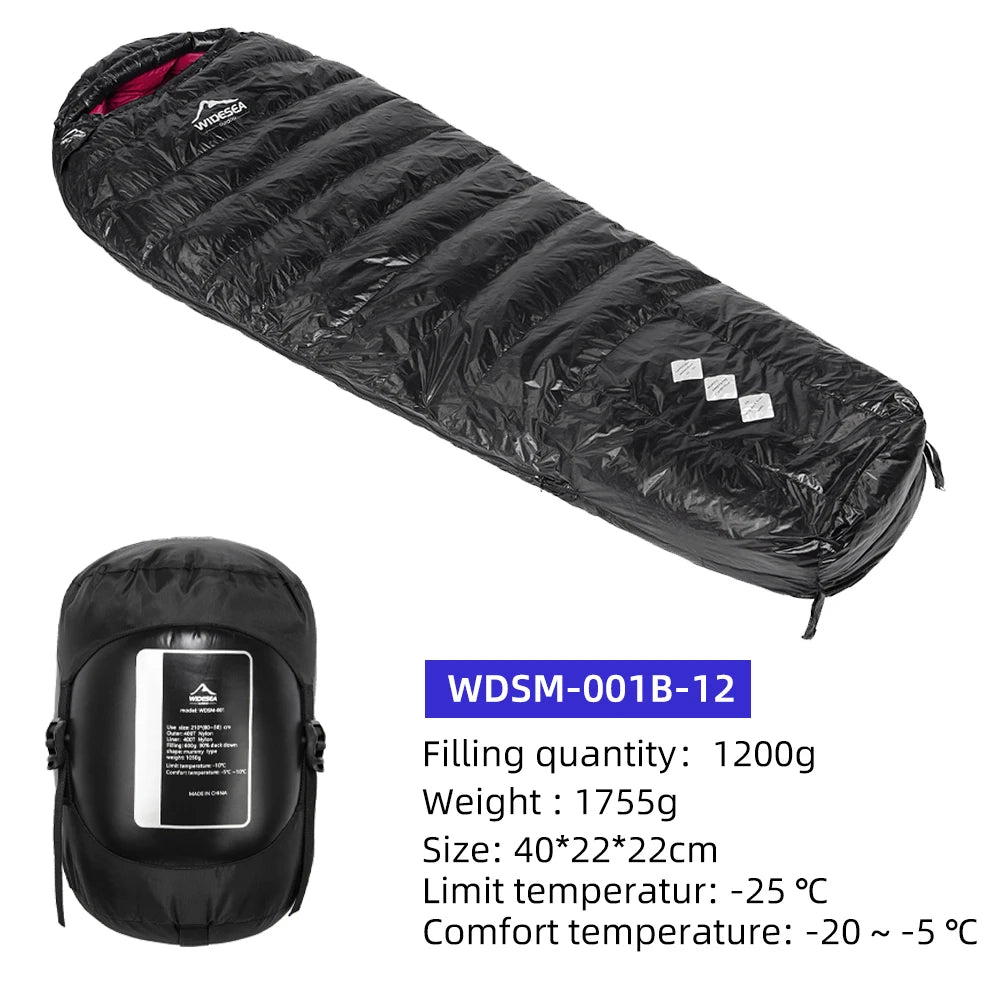 Camping Waterproof Low-Temperature Winter Down Sleeping Bag