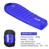 Camping Waterproof Low-Temperature Winter Down Sleeping Bag