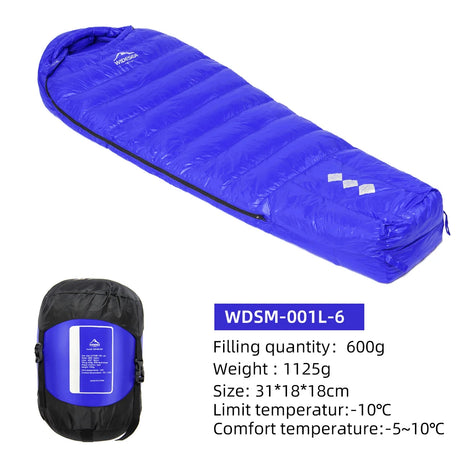 Camping Waterproof Low-Temperature Winter Down Sleeping Bag