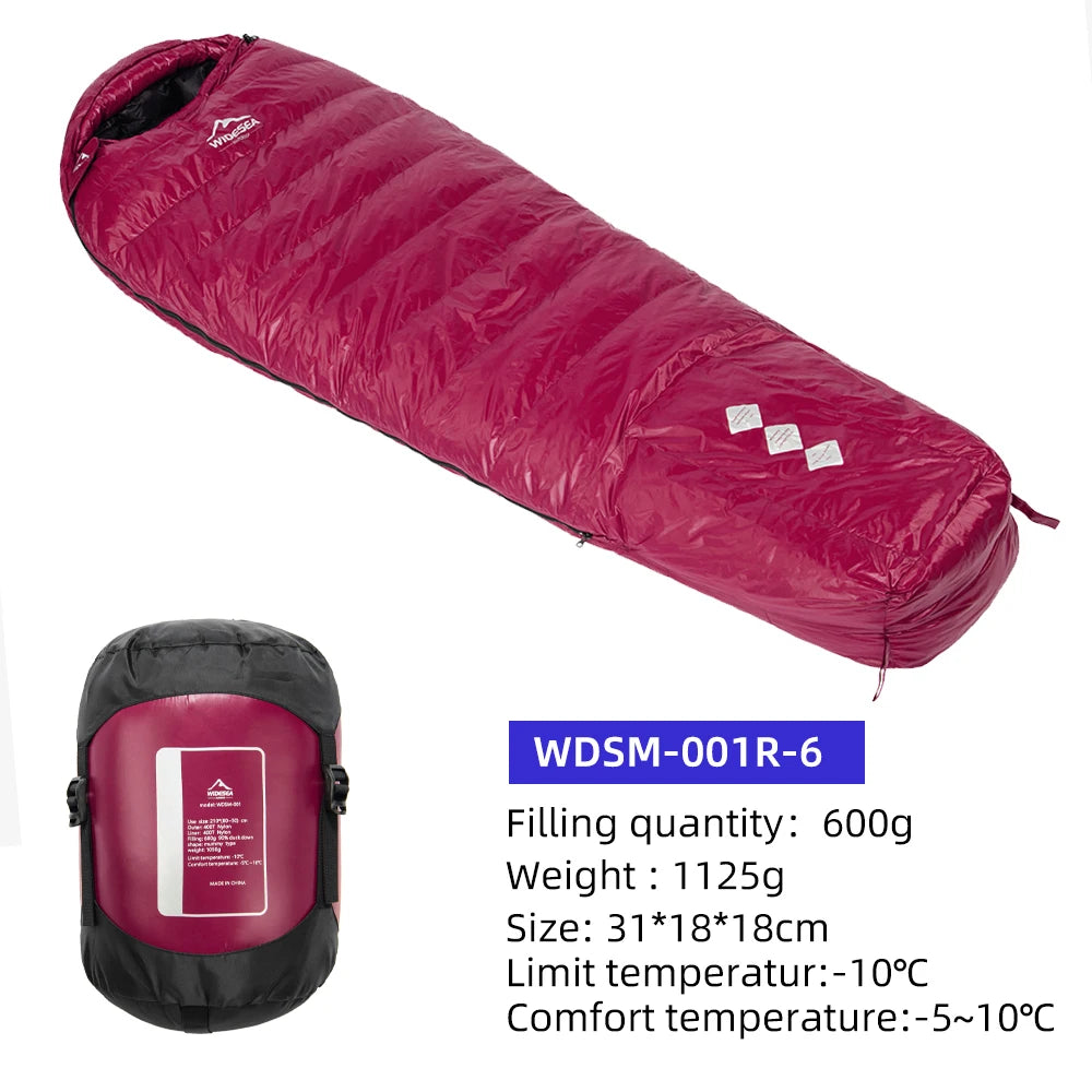 Camping Waterproof Low-Temperature Winter Down Sleeping Bag