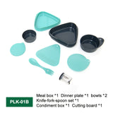 Widesea Camping Cutlery Bowl Set