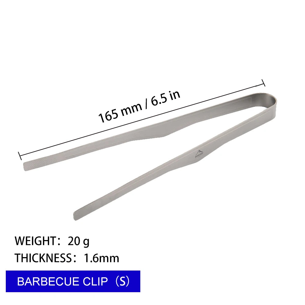 Titanium Clip BBQ Tool