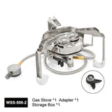 Camping Folding Gas Stove with 7500W