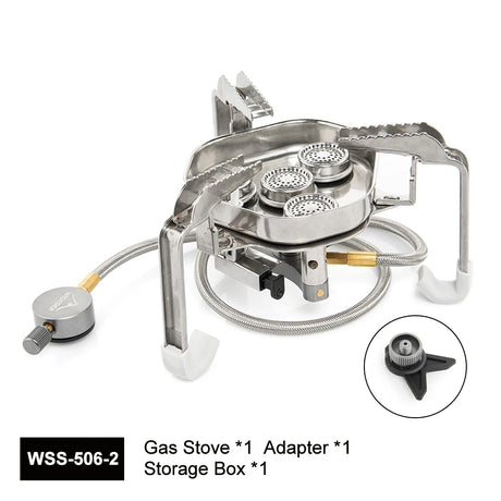 Camping Folding Gas Stove with 7500W