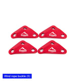 Camping Tent Wind Rope Triangle Buckle 4pcs/set