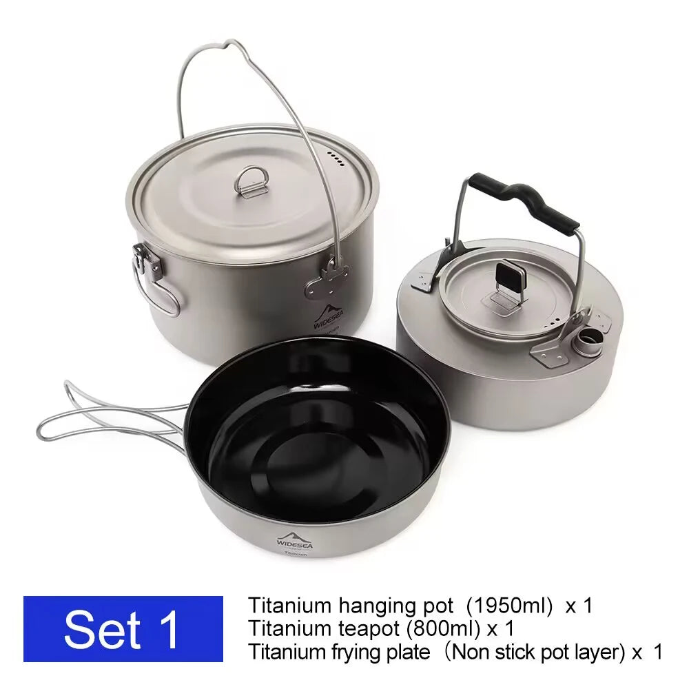 Camping Titanium Tableware Set