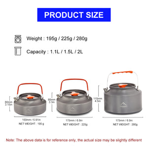 Camping Kettle 1.1/1.5/2.0L