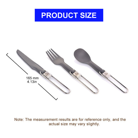 Tableware Set Aluminum Fork Spoon Knife