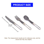 Load image into Gallery viewer, Tableware Set Aluminum Fork Spoon Knife
