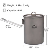 Titanium Pot 900ML