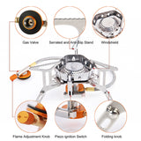 Camping Windproof Gas Burner Stove