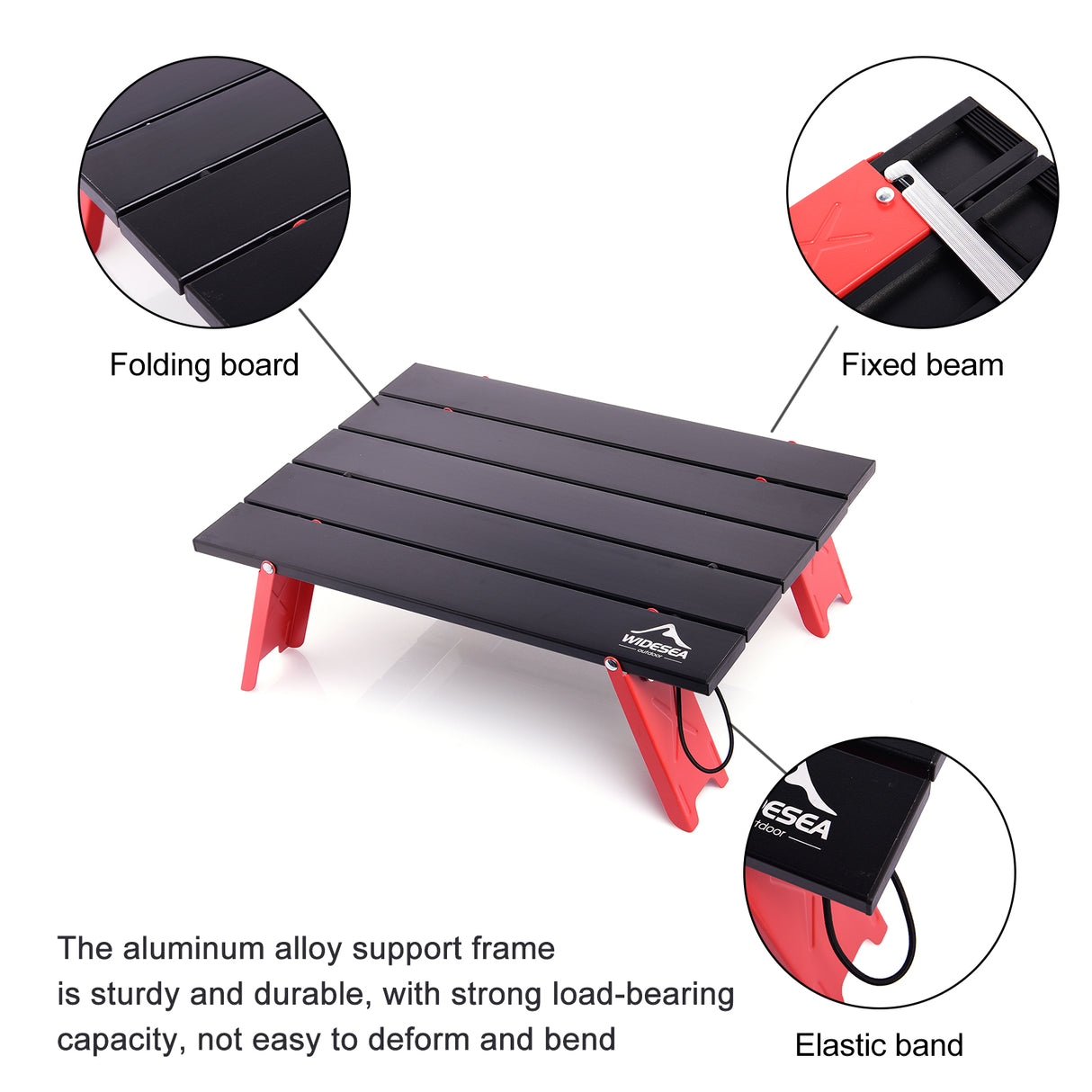 Foldable Mini Table Aluminum