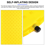 Load image into Gallery viewer, Camping Shelf Inflate Sleeping Pad Nylon Outdoor Mat
