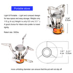 Load image into Gallery viewer, Camping Mini Stove Propane Gas Burner

