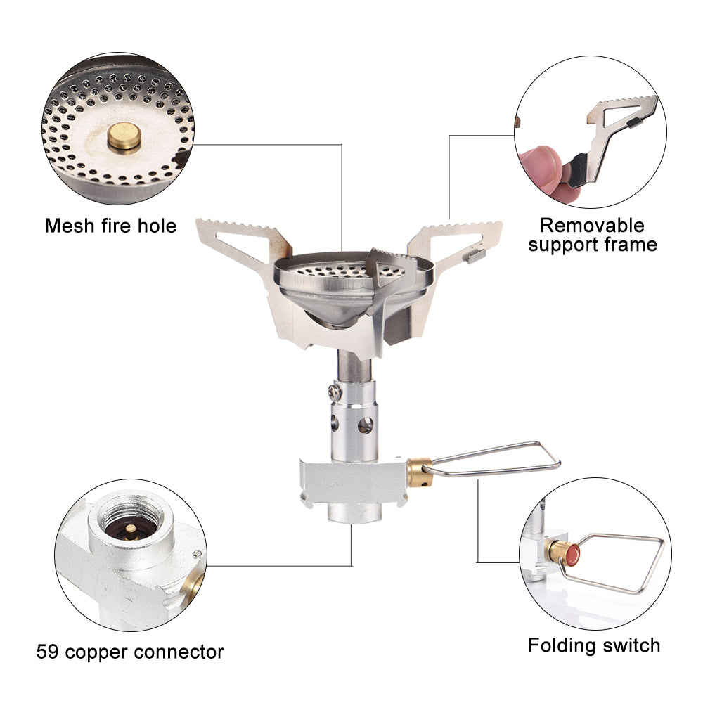 Camping Stove Propane Gas Burner