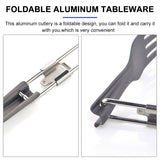 Tableware Set Aluminum Fork Spoon Knife