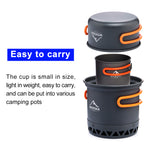 Load image into Gallery viewer, Camping Aluminum Cup 440ML Mug
