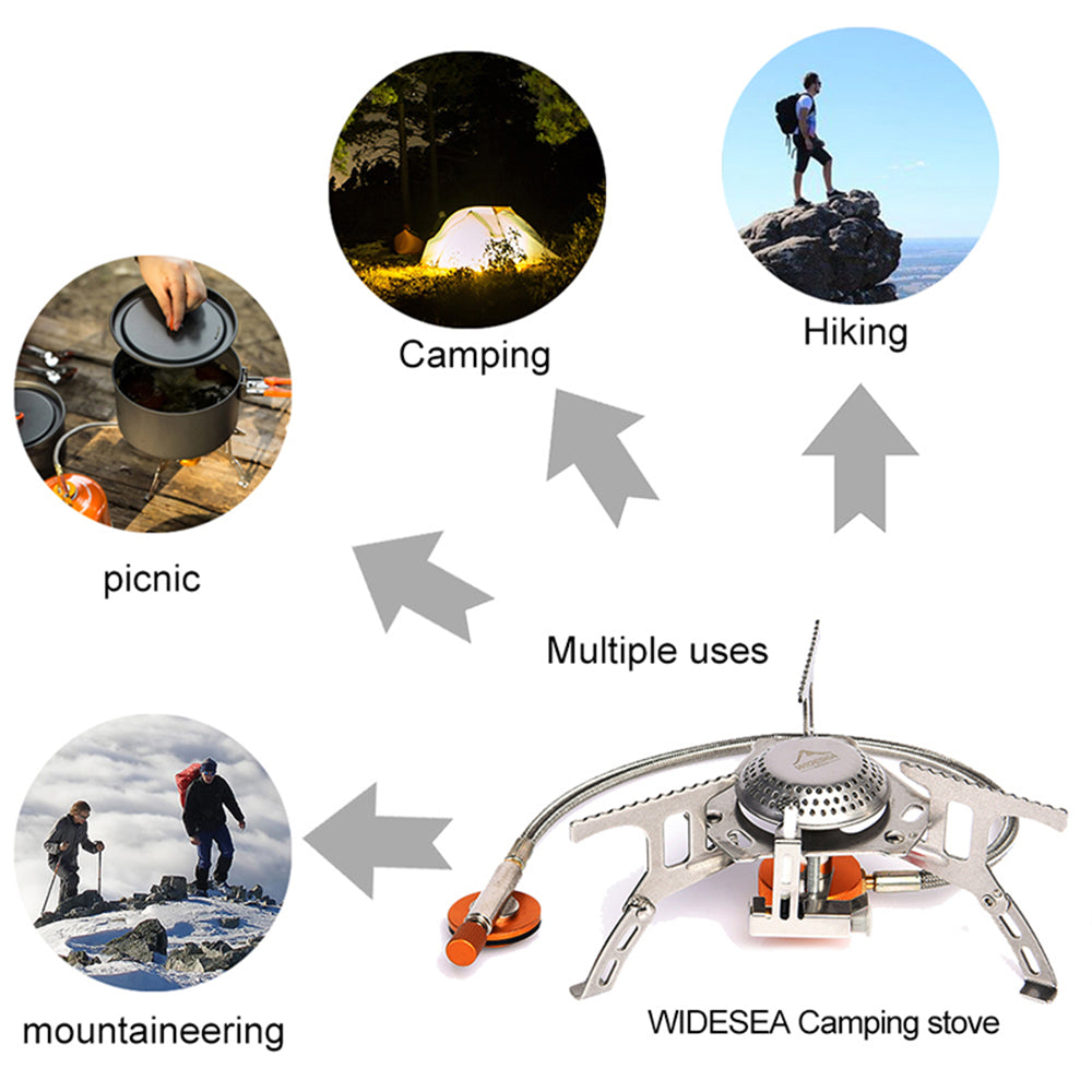 Camping Stove Propane Gas Burner 3000W